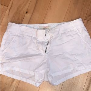 J crew white shorts
